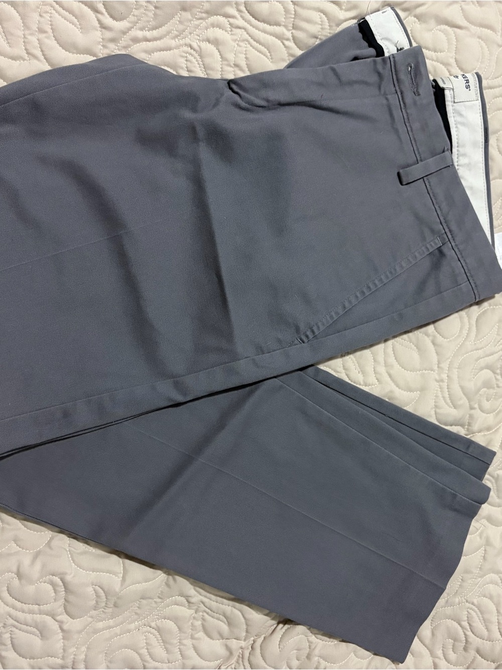 Dockers Men's Charcoal Gray Chino Pants